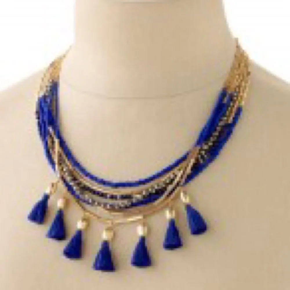 Tulum Tassel Necklace - Picture 3 of 7